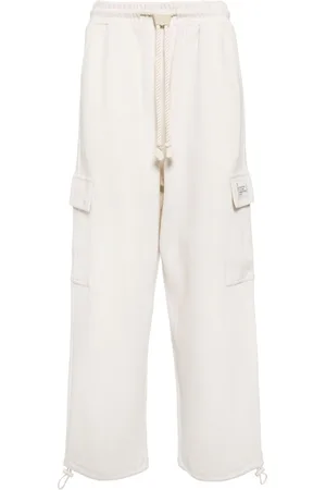 FIVE CM Logo-patch cargo track pants