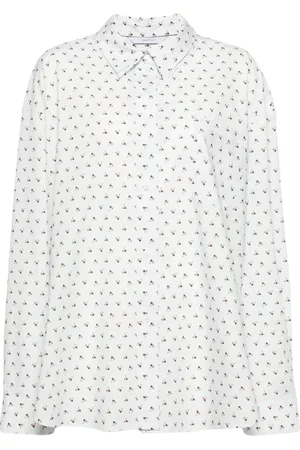pushBUTTON All-over graphic print shirt