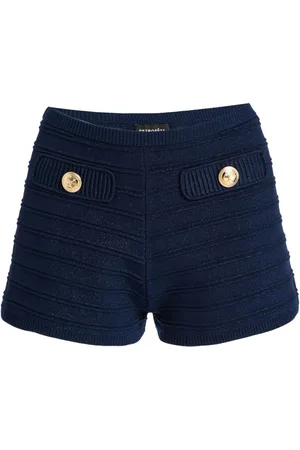 Retrofete Sandra ribbed knit shorts