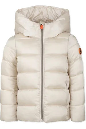save the duck Appliqu?? hooded padded jacket