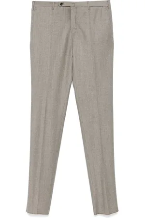Incotex Houndstooth-pattern trousers