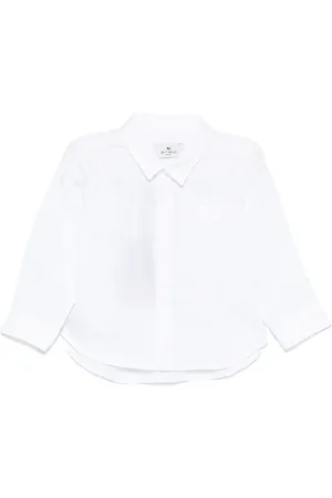 Etro Embroidered-logo shirt