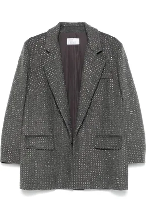 GIUSEPPE DI MORABITO Rhinestone-embellished blazer