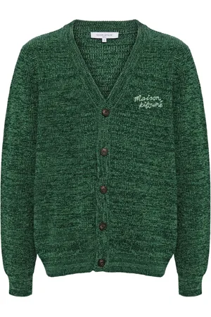 Maison Kitsuné Handwriting comfort cardigan