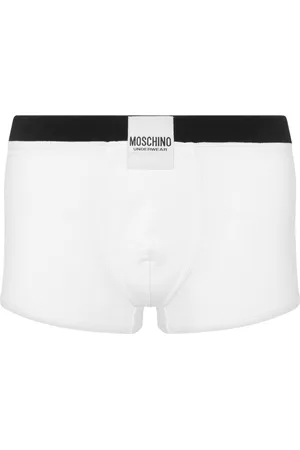 Moschino Logo-tag stretch-cotton boxers
