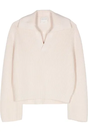 FORTE FORTE Spread-collar jumper