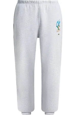 Lacoste Iconic-print cotton track pants