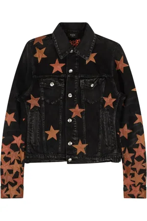 AMIRI Chemist star-appliqu?? denim jacket