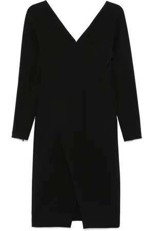 Fendi Long-sleeve midi dress