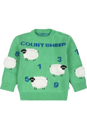 Stella McCartney Sheep embroidered sweater