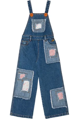 PHILOSOPHY DI LORENZO SERAFINI Patchwork-design dungarees
