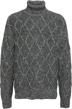 HUGO BOSS Cable-knitted jumper