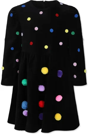 Stella McCartney Pom poms detail dress