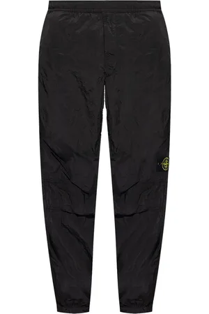 Stone Island Logo-patch elasticated-waist track pants