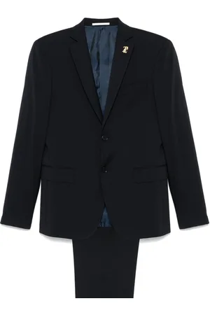 Pal Zileri Brooch detail suit