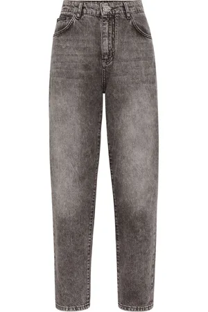 Philipp Plein High-waisted tapered jeans