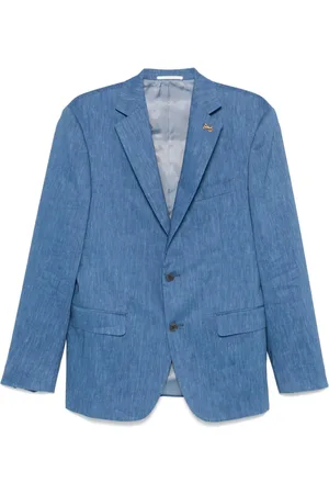 Pal Zileri Brooch detail blazer