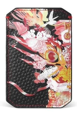SHANGHAI TANG X Jacky Tsai Flower Dragon card case
