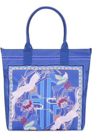 SHANGHAI TANG Crane Totemic tote bag