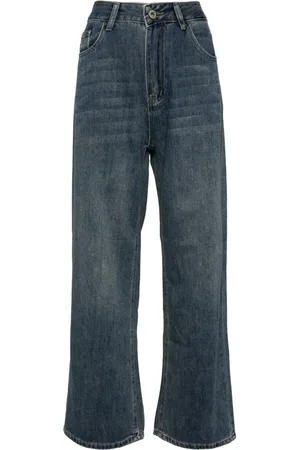 Ground Zero Fringed-edge jeans