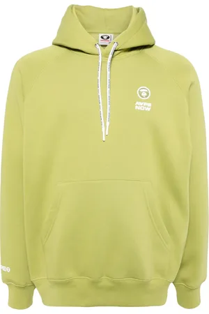 A Bathing Ape Logo-patched hoodie