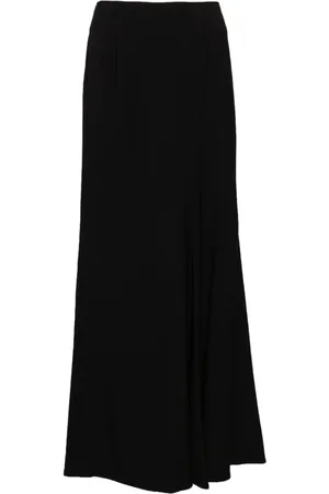 YOHJI YAMAMOTO A-line wool skirt