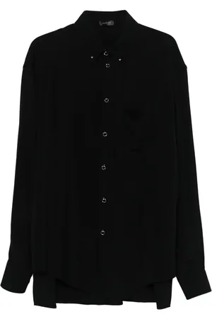 MUGLER Piercing-detail shirt