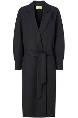 GAUGE81 Peak-lapels belted coat