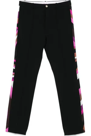 Puccini Iride-print trousers