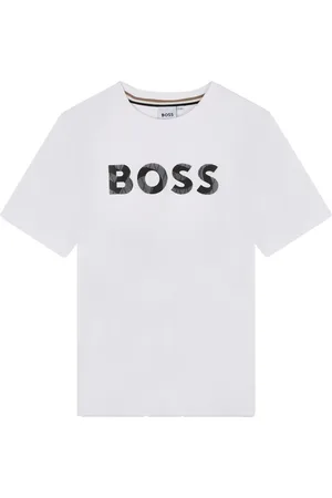 HUGO BOSS Logo-print cotton T-shirt