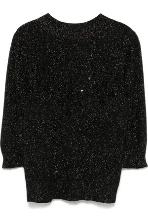 Twin-Set Lurex knitted T-shirt