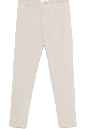 BRIGLIA Pleat-detail trousers