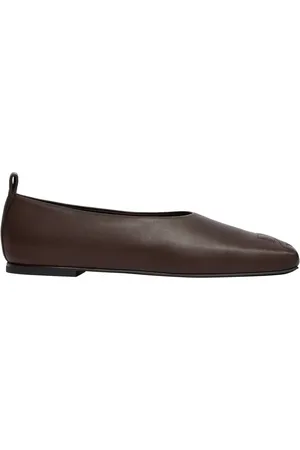 Courrèges Minimal leather loafers