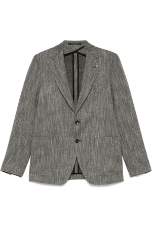 TAGLIATORE Herringbone-pattern blazer