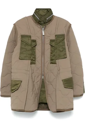 SACAI Quilted ripstop jacket