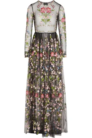 Giambattista Valli Botanical tulle dress