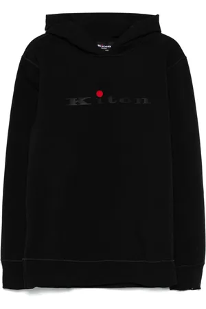 Kiton Logo-print hoodie