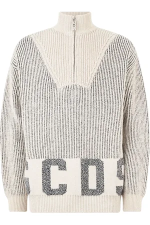 GCDS Half-zip jumper