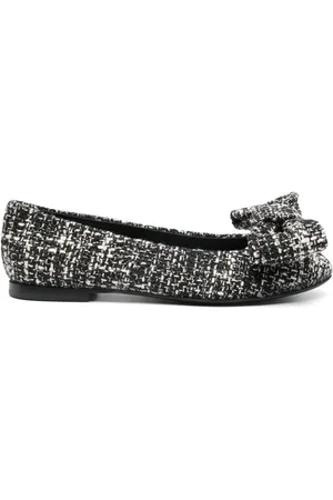 AGL ATTILIO GIUSTI LEOMBRUNI Tweed ballerina shoes