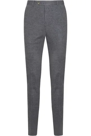 PT Torino Pinstriped tapered trousers