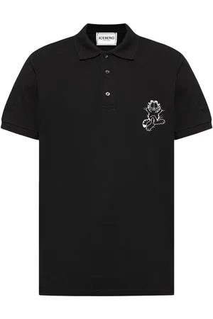 Iceberg Cartoon-print polo shirt