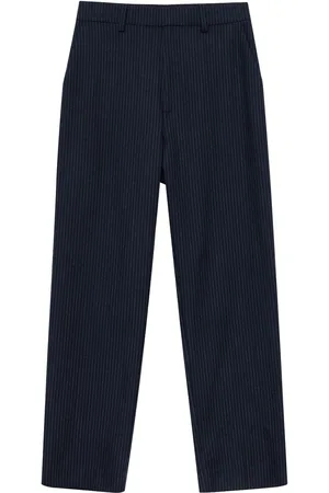 ANINE BING Blaine pinstriped tailored trousers