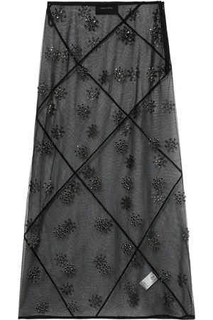Simone Rocha Crystal-embellished skirt
