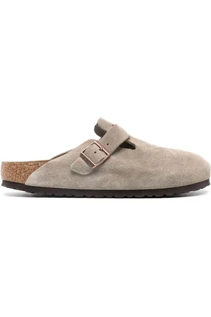 Birkenstock Boston suede clogs