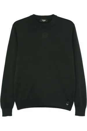 Fendi SWEATER C-NECK VIRGIN WOOL