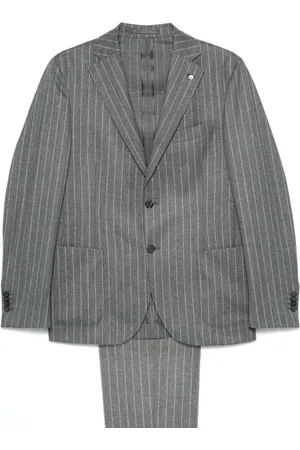 LUIGI BIANCHI MANTOVA Pinstriped suit