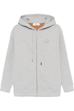 Fendi Logo-embroidered hoodie