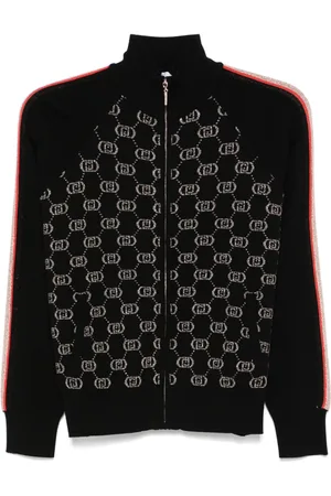 Liu Jo Jacquard-monogram cardigan