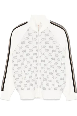 Liu Jo Jacquard-monogram cardigan