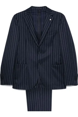 LUIGI BIANCHI MANTOVA Pinstriped suit